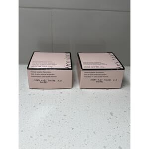 2 Mary Kay Mineral Powder Foundation IVORY 0.5 Discontinued 040983 Set of TWO